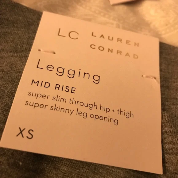 NWT 2 PAIRS XS LC leggings - Picture 4 of 6